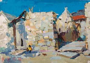 水粉、西画与名人字画 艺术传承与通讯设备的时代交响